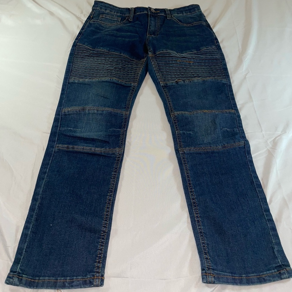 Ring of Fire Boys Dark Blue Straight‎ Jeans
